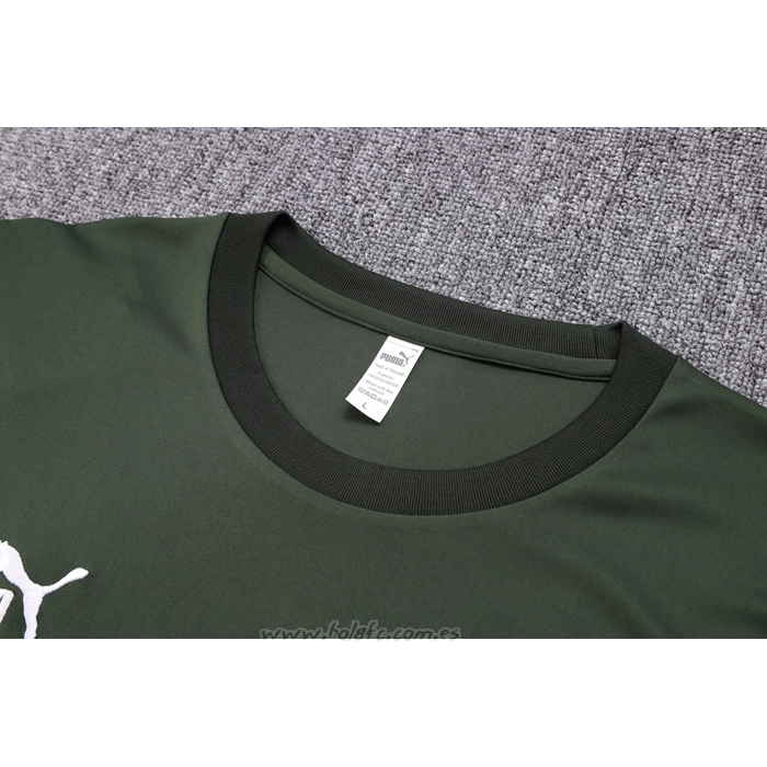 Chandal del Manchester City Manga Corta 2023-2024 Verde